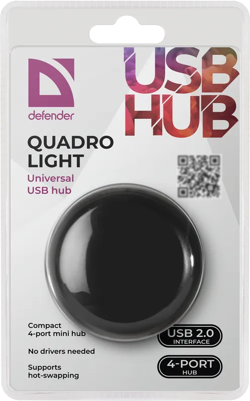 Defender - Універсальний USB-концентратор Quadro Light