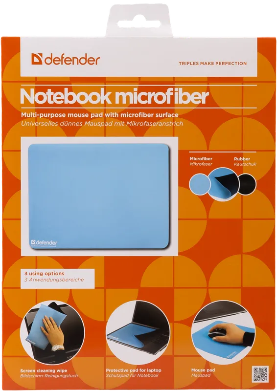 Defender - Килимок для миші Notebook microfiber