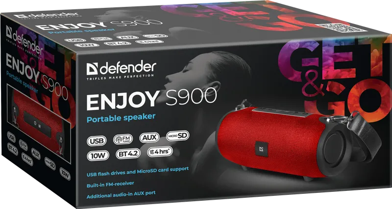 Defender - Портативна колонка Enjoy S900