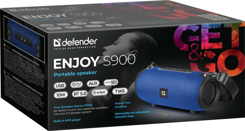 Defender - Портативна колонка Enjoy S900