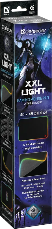 Defender - Ігровий килимок для миші XXL Light