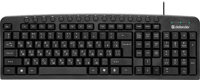Defender - Дротова клавіатура Focus HB-470