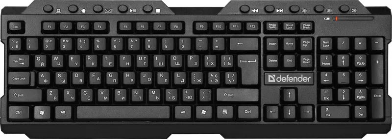 Defender - Бездротова клавіатура Element HB-195