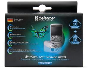 Defender - Чистячі серветки для екранів CLN 30192