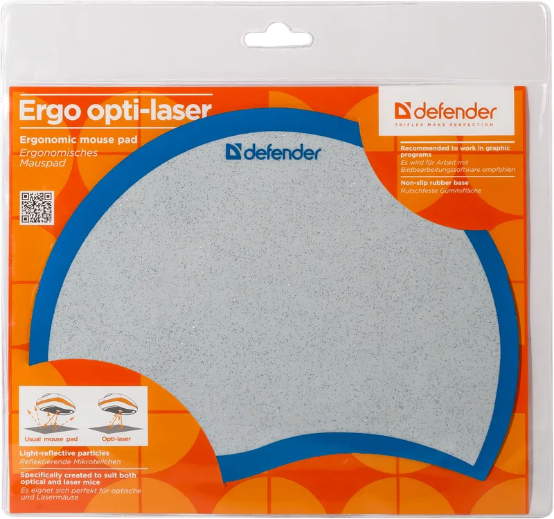 Defender - Килимок для миші Ergo opti-laser
