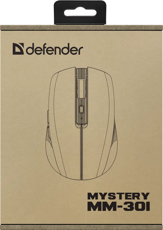 Defender - Бездротова оптична миша Mystery MM-301