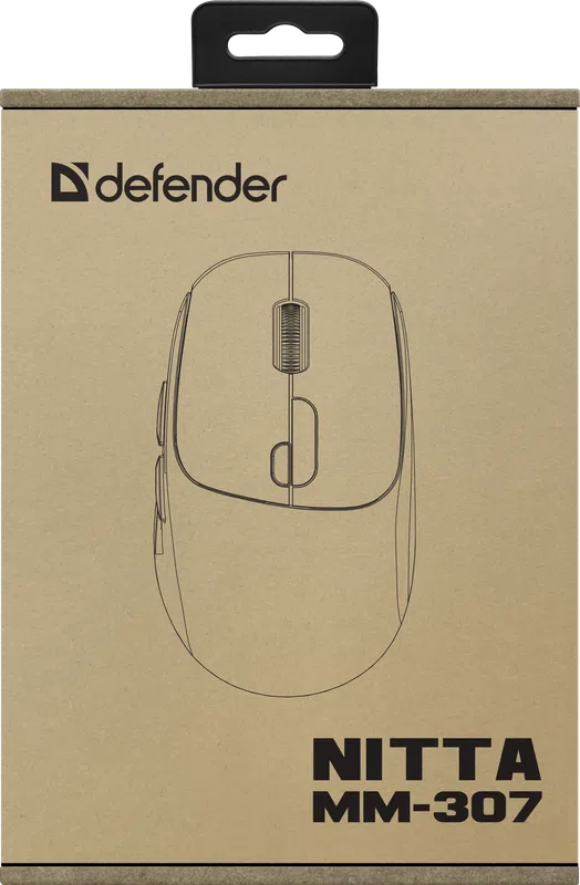 Defender - Бездротова оптична миша Nitta MM-307