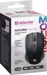 Defender - Бездротова оптична миша Accura MM-935