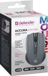 Defender - Бездротова оптична миша Accura MM-935