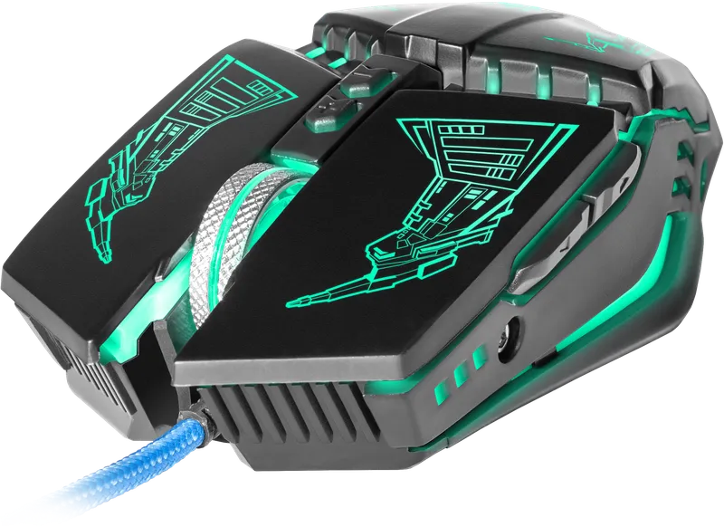 Defender - Дротова ігрова миша Halo Z GM-430L