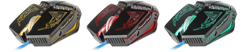 Defender - Дротова ігрова миша Halo Z GM-430L