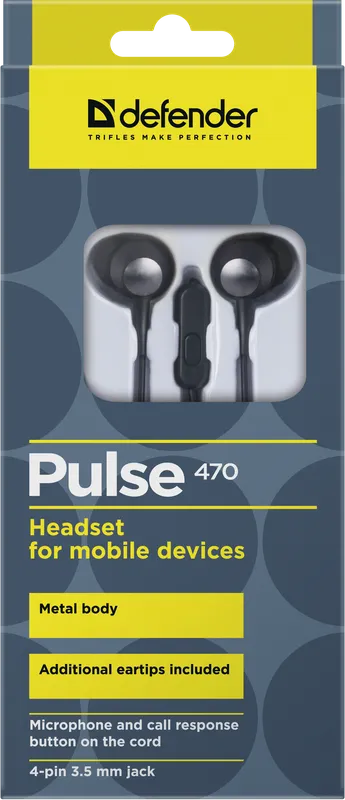 Defender - Гарнітура для мобільних пристроїв Pulse 470