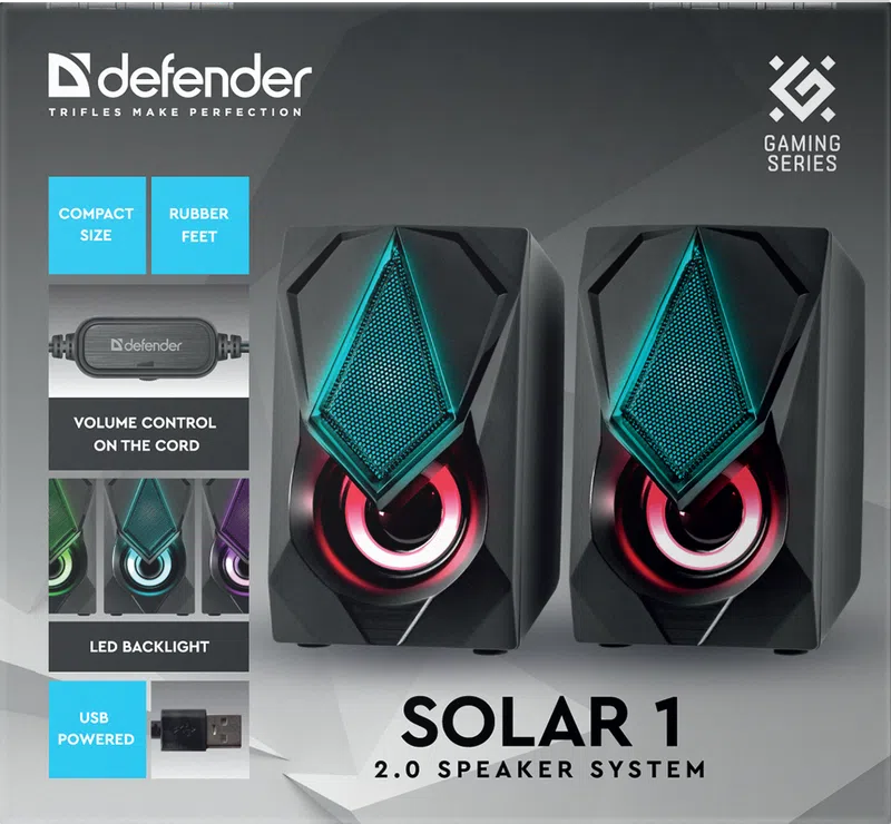 Defender - Акустична 2.0 система Solar 2