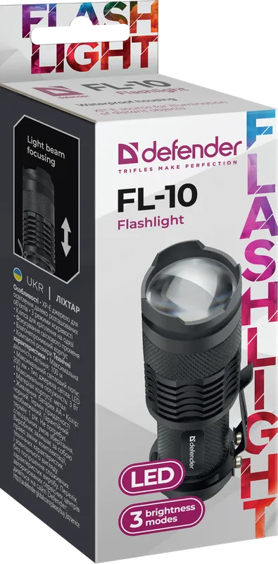 Defender - Ліхтарик FL-10, XP-E, 3 режима