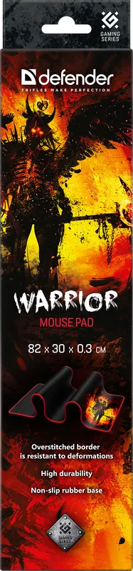 Defender - Ігровий килимок для миші Warrior