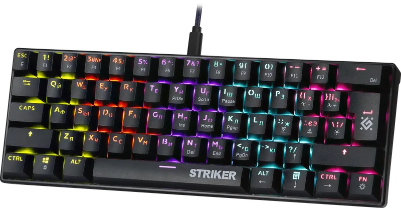 Defender - Механічна ігрова клавіатура Striker GK-380L