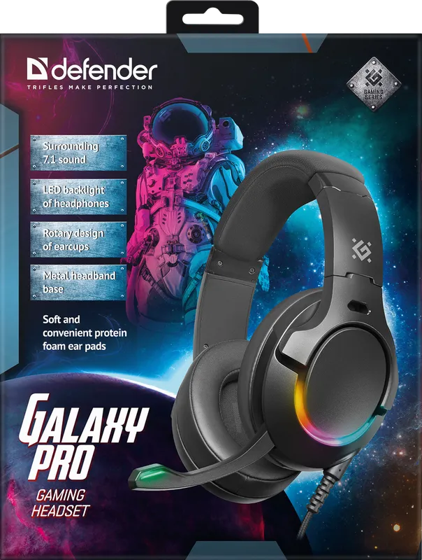 Defender - Ігрова гарнітура Galaxy Pro
