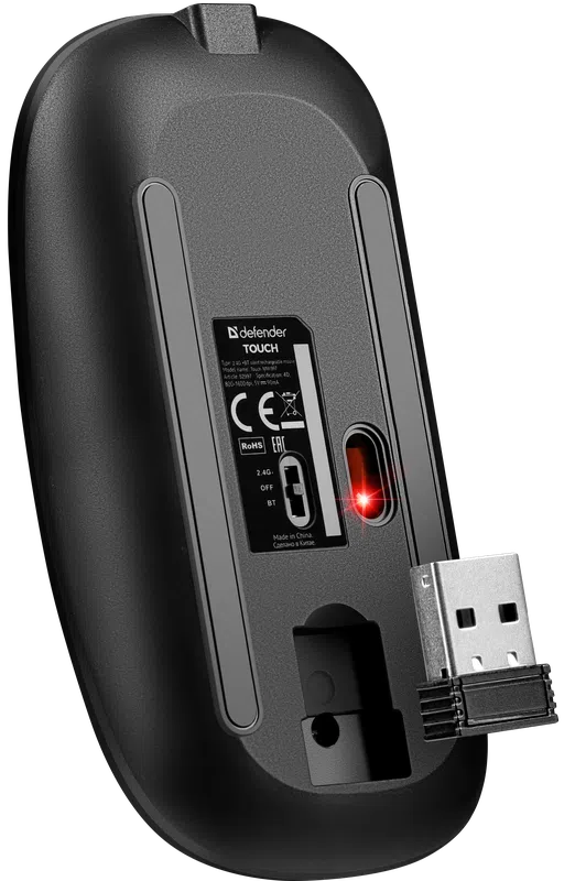 Defender - Бездротова оптична миша Touch MM-997