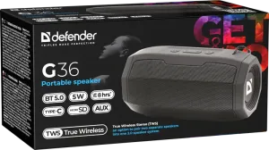 Defender - Портативна акустична система G36