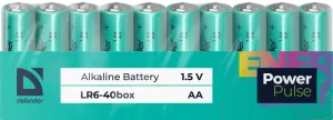 Defender - Батарейка алкалінова LR6-40box