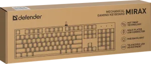 Defender - Клавіатура механічна Mirax GK-352