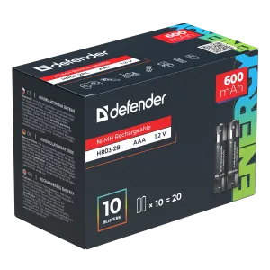Defender - Акумуляторна батарея HR03-2BL 600 mAh