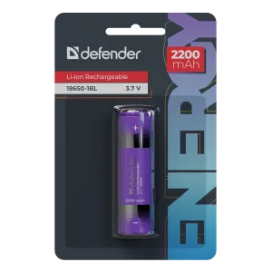 Defender - Акумуляторна батарея 18650-1BL 2200 mAh