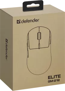 Defender - Бездротова ігрова миша Elite GM-212