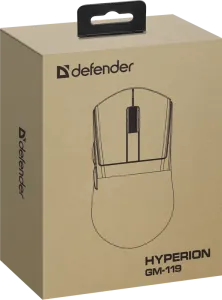 Defender - Бездротова ігрова миша Hyperion GM-119