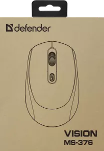 Defender - Бездротова оптична миша Vision MS-376