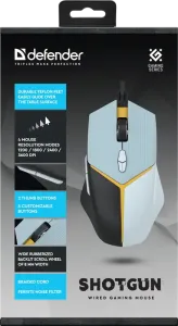 Defender - Дротова ігрова миша Shotgun GM-176