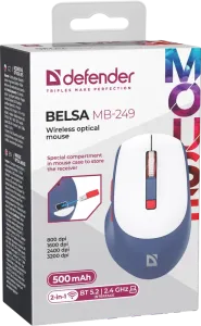Defender - Бездротова оптична миша Belsa MB-249