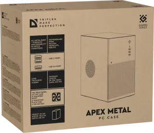 Defender - Корпус комп'ютерний Apex Metal