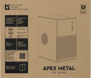 Defender - Корпус комп'ютерний Apex Metal