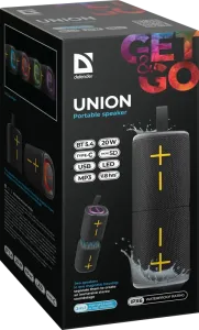 Defender - Портативна акустична система Union