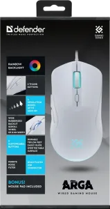 Defender - Дротова ігрова миша Arga GM-049