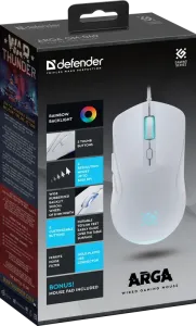 Defender - Дротова ігрова миша Arga GM-049