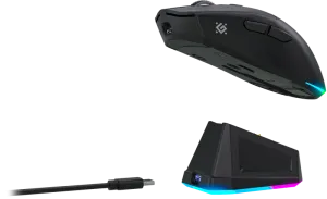 Defender - Бездротова ігрова миша Starlight GM-186