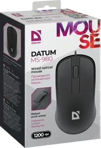 Defender - Дротова оптична миша Datum MS-980