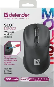 Defender - Бездротова оптична миша Slot MS-202