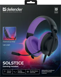 Defender - Ігрова гарнітура Solstice