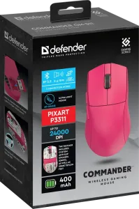 Defender - Бездротова ігрова миша Commander GM-511