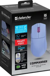 Defender - Бездротова ігрова миша Commander GM-511
