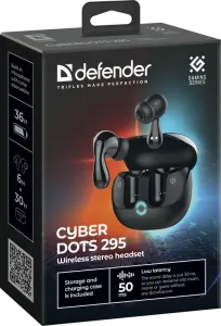 Defender - Бездротова гарнітура CyberDots 295