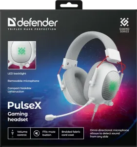 Defender - Ігрова гарнітура PulseX