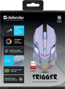 Defender - Бездротова ігрова миша Trigger GM-934