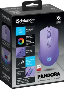 Defender - Бездротова ігрова миша Pandora GM-502