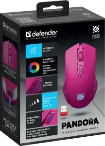 Defender - Бездротова ігрова миша Pandora GM-502