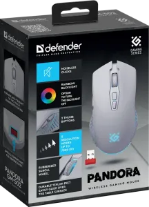 Defender - Бездротова ігрова миша Pandora GM-502