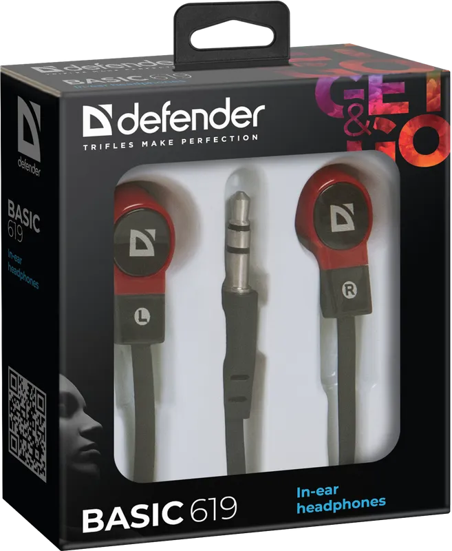 Defender - Навушники-вкладиші Basic 619